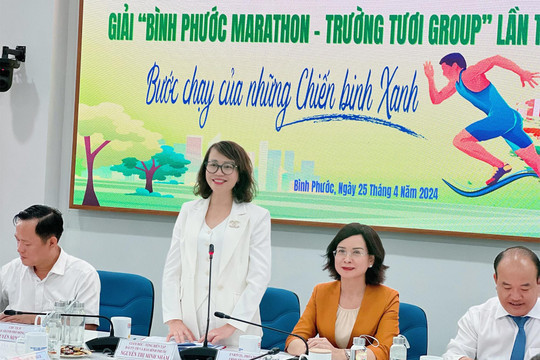 Dự kiến trên 10.000 vận động viên tham dự Giải Bình Phước Marathon - Trường Tươi Group lần thứ II, năm 2024
