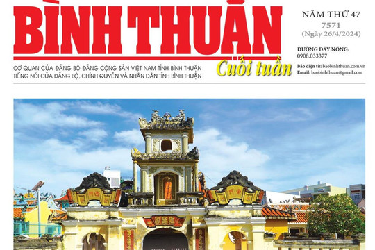 Kính mời độc giả đón đọc báo in Bình Thuận hôm nay (26/4)