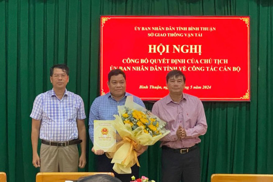 Ông Nguyễn Thanh Long giữ chức vụ Phó Giám đốc Sở Giao thông Vận tải