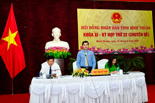  Kỳ họp thứ 22 - HĐND tỉnh khóa XI:
Bình Thuận chi hơn 215 tỷ đồng từ ngân sách nhà nước để hỗ trợ học phí cho học sinh
