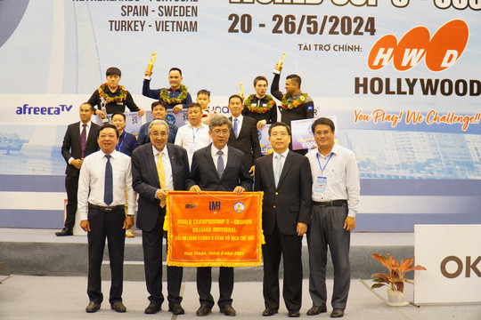 
Bình Thuận đăng cai Giải Vô địch thế giới Billard carom 3 băng 