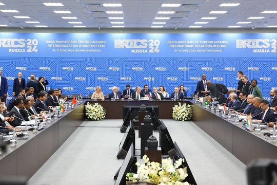 Khai mạc Hội nghị Ngoại trưởng Nhóm các nền kinh tế mới nổi hàng đầu thế giới tại Nga