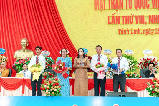 
Ông Nguyễn Như Hùng tái cử Chủ tịch Ủy ban MTTQ Việt Nam huyện Tánh Linh