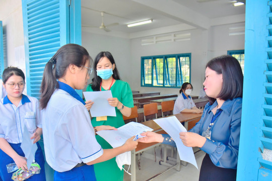 Bình Thuận có 233 thí sinh được miễn thi bài thi ngoại ngữ