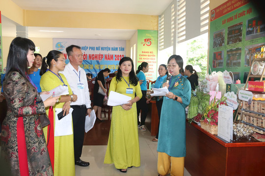 Hàm Tân: Xây dựng tổ chức Hội Phụ nữ hoạt động chuyên nghiệp, hiệu quả