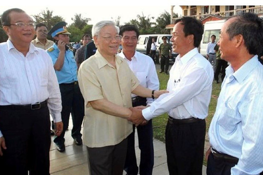 Nhớ lời Tổng Bí thư Nguyễn Phú Trọng, huyện Phú Quý ra sức đoàn kết một lòng xây dựng quê hương