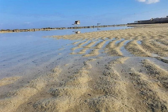 Ai Cập cảnh giác cao độ khi mực nước biển ở Địa Trung Hải rút nhanh