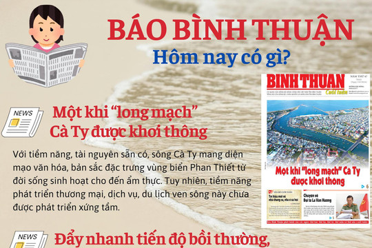 Kính mời độc giả đón đọc báo in Bình Thuận hôm nay (2/8)