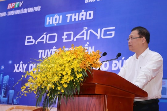 Hội thảo Báo Đảng với công tác tuyên truyền xây dựng Đảng về đạo đức 