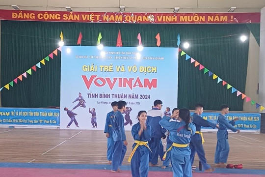 Giải Vovinam trẻ và vô địch tỉnh Bình Thuận hứa hẹn nhiều hấp dẫn 