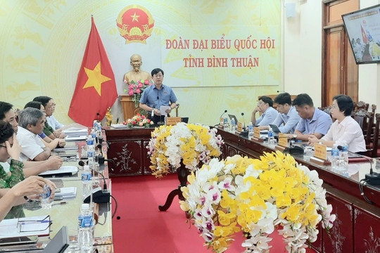  Phiên họp thứ 36 của Ủy ban Thường vụ Quốc hội:
Đại biểu Quốc hội tỉnh Bình Thuận chất vấn về công tác giám định tư pháp