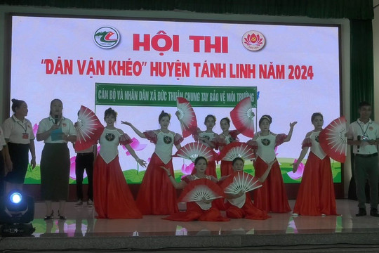 Tánh Linh: Hội thi “Dân vận khéo” năm 2024