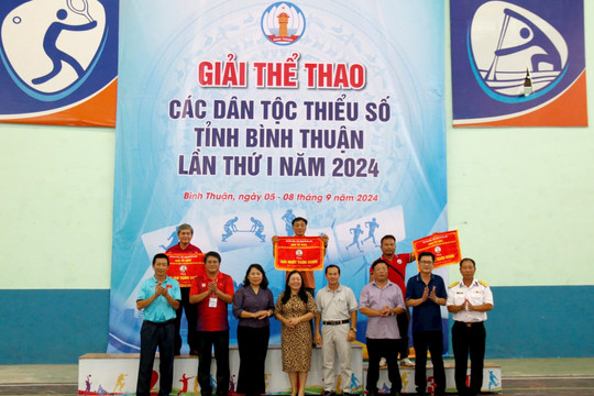 Bế mạc Giải Thể thao các dân tộc thiểu số tỉnh Bình Thuận lần thứ I năm 2024