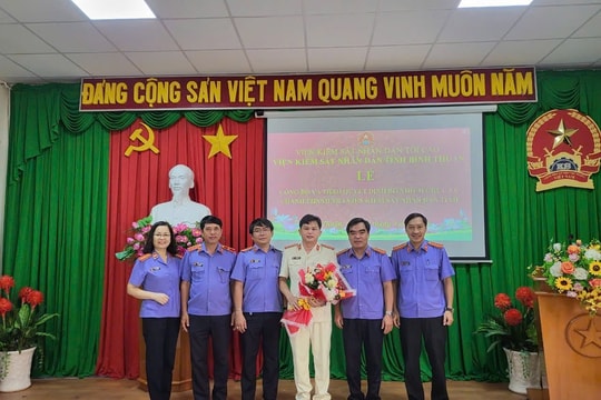 Ông Dương Minh Lưu giữ chức vụ Chánh Thanh tra Viện kiểm sát nhân dân tỉnh