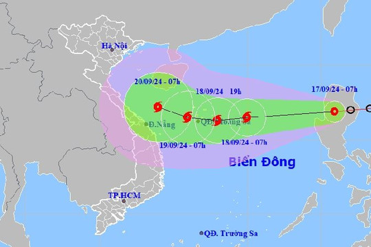 Áp thấp nhiệt đới mạnh lên thành bão