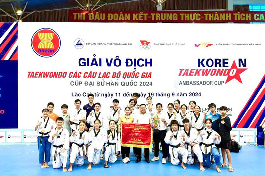 
9 vận động viên Teakwondo Bình Thuận được phong cấp kiện tướng