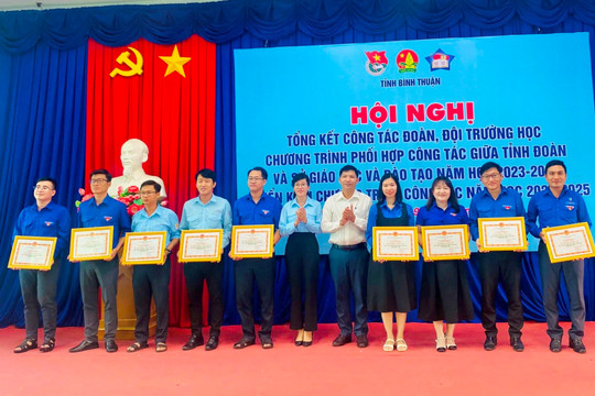 Tổng kết công tác Đội và phong trào thiếu nhi năm học 2023 - 2024