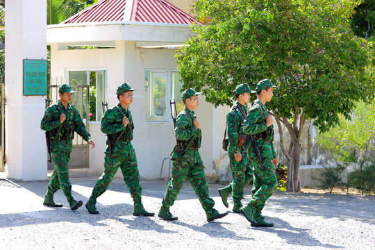 Đồn Biên phòng Hòa Thắng :
Gắn kết tình quân dân qua những việc làm thiết thực