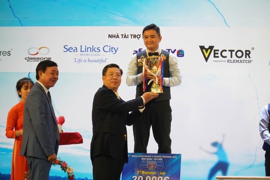 South Korean Billiards player Outstandingly placed first at 76th World Individual Carom 3-Cushion Billiards Championship