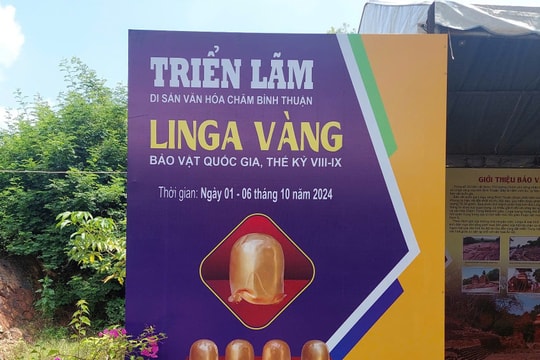 Ấn tượng không gian “Triển lãm Di sản văn hóa Chăm Bình Thuận” 