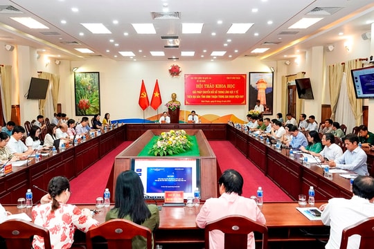 Hội thảo khoa học về Giải pháp chuyển đổi số trong lĩnh vực y tế