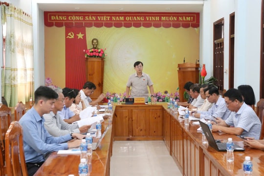 Giám sát đầu tư công tại huyện Tánh Linh