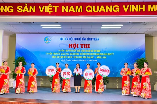 Hội thi tuyên truyền viên giỏi thực hiện Đề án 938