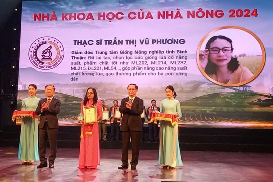 Bình Thuận có thêm “Nhà khoa học của nhà nông” được tôn vinh