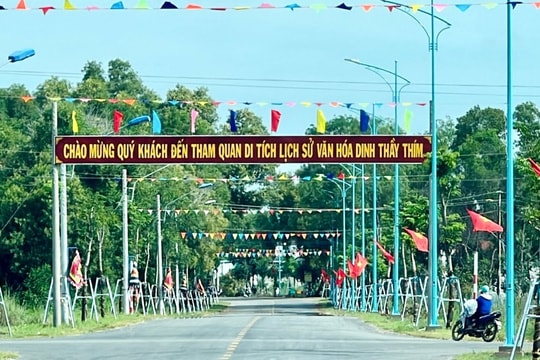 La Gi:
 Sẵn sàng cho lễ hội văn hóa du lịch Dinh Thầy Thím