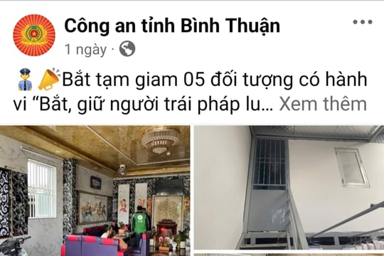 Ra mắt Trang thông tin Công an tỉnh Bình Thuận trên nền tảng Facebook