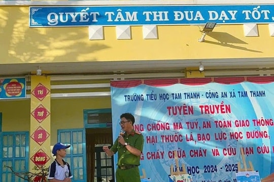 Giữ gìn an ninh trật tự ở xã Tam Thanh