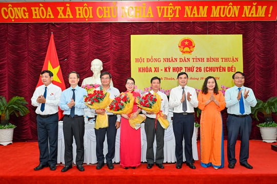 Kỳ họp thứ 26 - HĐND tỉnh khóa XI:﻿ Bầu chức vụ Trưởng ban Kinh tế - Ngân sách HĐND tỉnh và Ủy viên UBND tỉnh