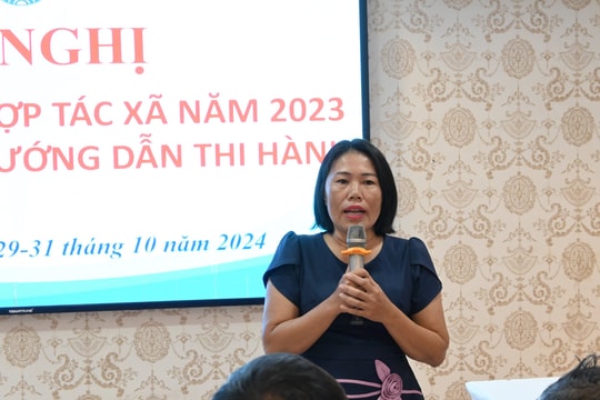 Tập huấn Luật HTX năm 2023 và các văn bản hướng dẫn thi hành luật