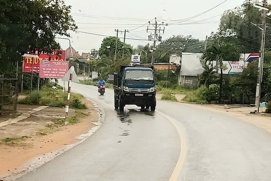 Sớm mở rộng tuyến đường huyết mạch ĐT.717 ở Tánh Linh