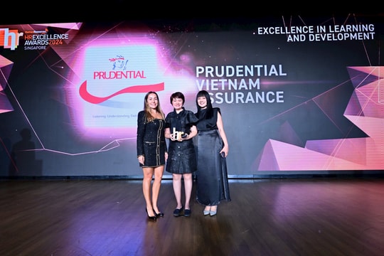 
Prudential được xướng tên tại giải thưởng HR Excellence Awards 2024