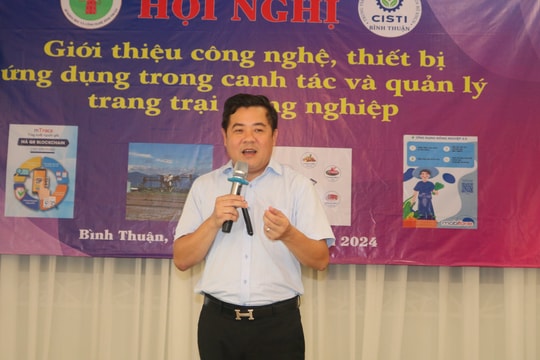 Giới thiệu công nghệ, thiết bị ứng dụng canh tác, quản lý trang trại 
