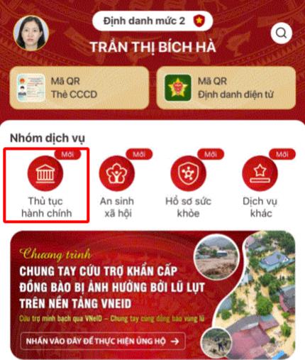 Bình Thuận thí điểm cấp Phiếu lý lịch tư pháp trên ứng dụng định danh và xác thực điện tử VNeID