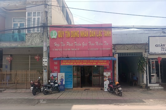 Quỹ tín dụng nhân dân Lạc Tánh:
Nhiều chương trình hỗ trợ thành viên để phát triển bền vững