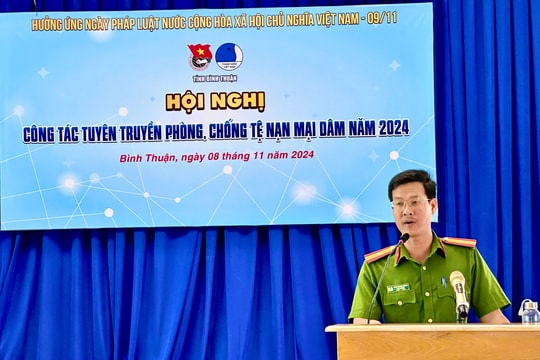 Hội nghị tuyên truyền, phổ biến pháp luật﻿﻿ về phòng, chống mại dâm