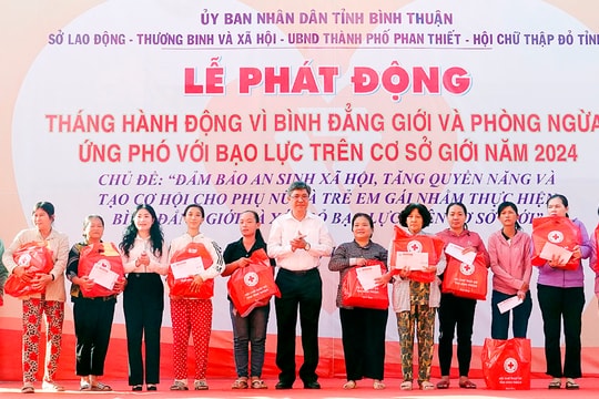 Phát động Tháng hành động vì bình đẳng giới và phòng ngừa, ứng phó với bạo lực trên cơ sở giới 