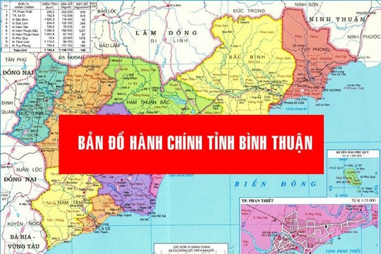 Chi tiết sắp xếp đơn vị hành chính cấp xã của tỉnh Bình Thuận giai đoạn 2023-2025