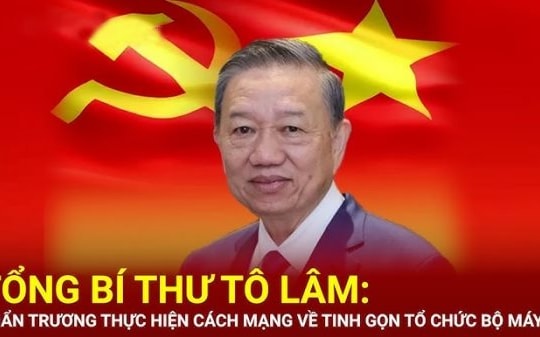 Thực hiện cách mạng về tinh gọn tổ chức bộ máy!