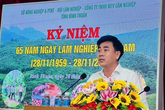 Họp mặt kỷ niệm 65 năm ngày Lâm nghiệp Việt Nam