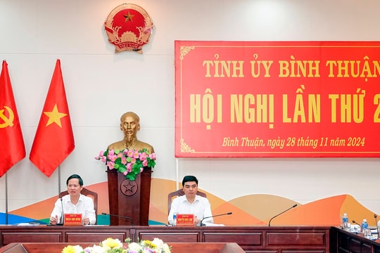  Hội nghị lần thứ 28 Ban Chấp hành Đảng bộ tỉnh (khóa XIV)