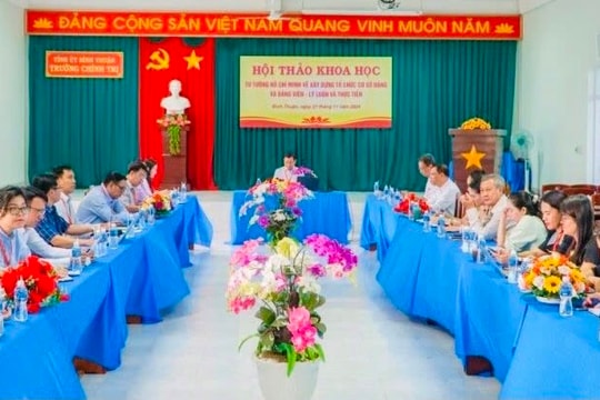 Tư tưởng Hồ Chí Minh về xây dựng tổ chức cơ sở Đảng và đảng viên