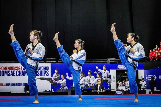 
Cô gái vàng Taekwondo