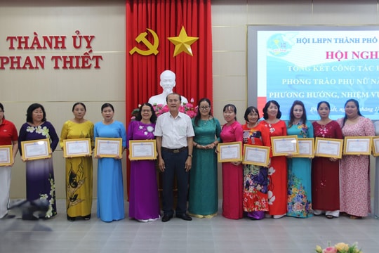 Hội LHPN thành phố Phan Thiết:﻿﻿  Hoàn thành xuất sắc nhiều chỉ tiêu trong năm 2024 