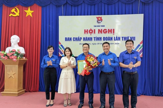 Anh Đoàn Minh Tâm giữ chức vụ Phó Bí thư Tỉnh đoàn Bình Thuận