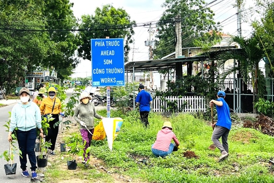 Thực hiện 198 công trình, phần việc “5 không, 3 sạch”