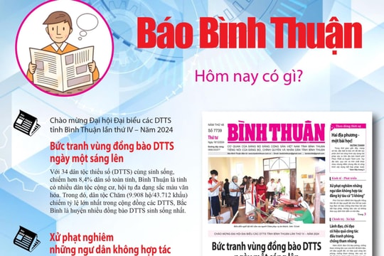 Kính mời độc giả đón đọc báo in Bình Thuận hôm nay (18/12)